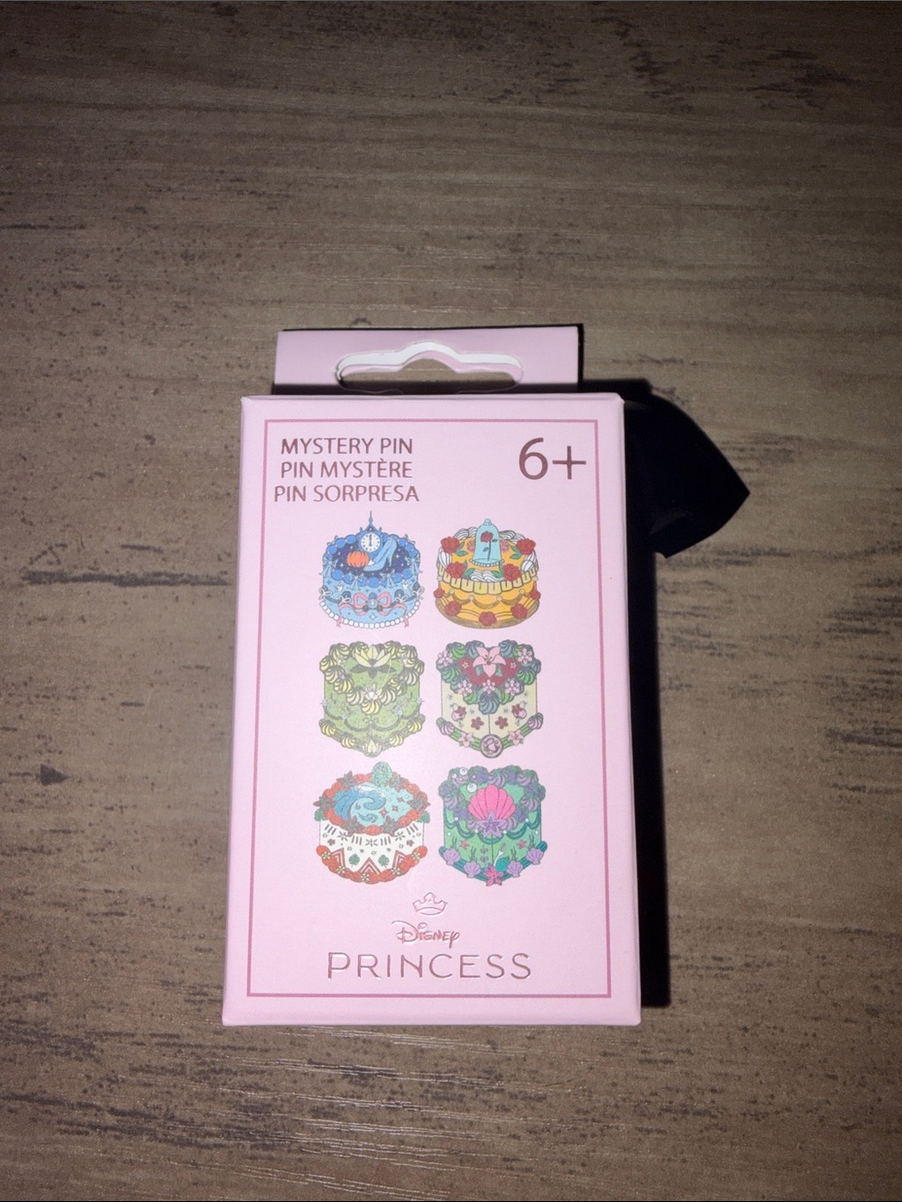 🆕💜 Disney Princess Ariel Little Mermaid Cake Mystery Pin Sealed Blind Box Pin